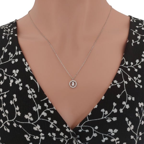 Gümüş Baget Kolye