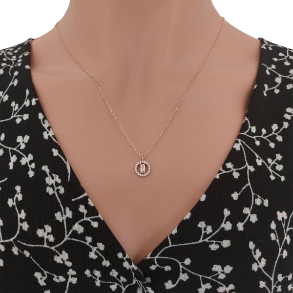 Gümüş Baget Kolye