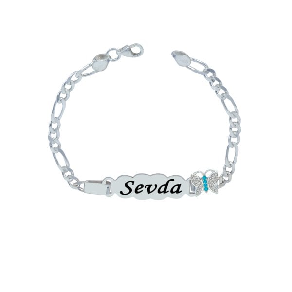 Gümüş Bulutlu İsimli Çocuk Bileklik