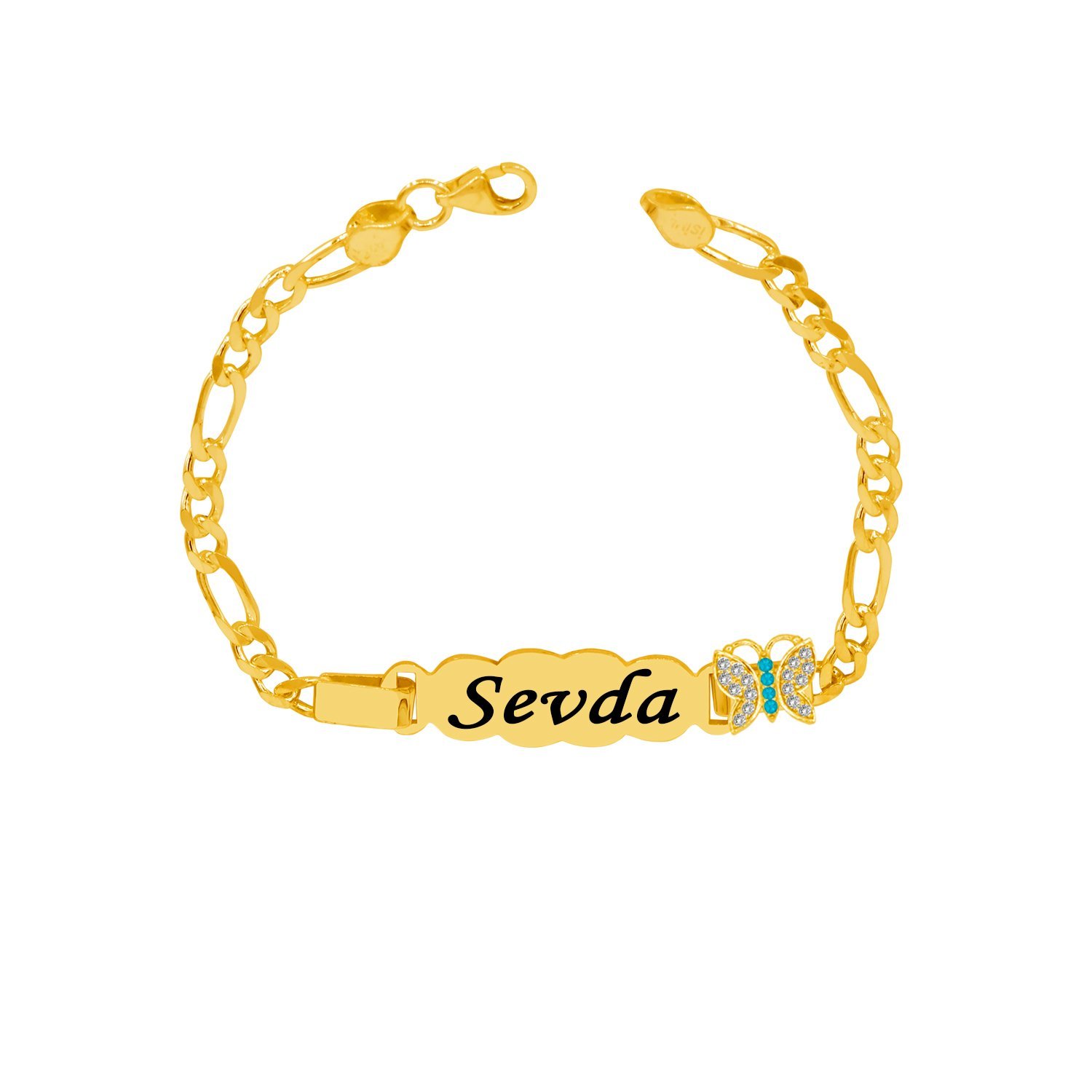 Gümüş Bulutlu İsimli Çocuk Bileklik