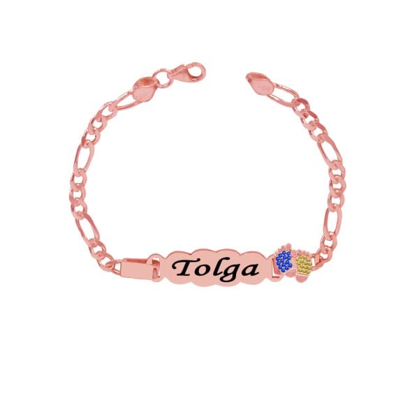 Gümüş Bulut Patikli İsimli Çocuk Bileklik