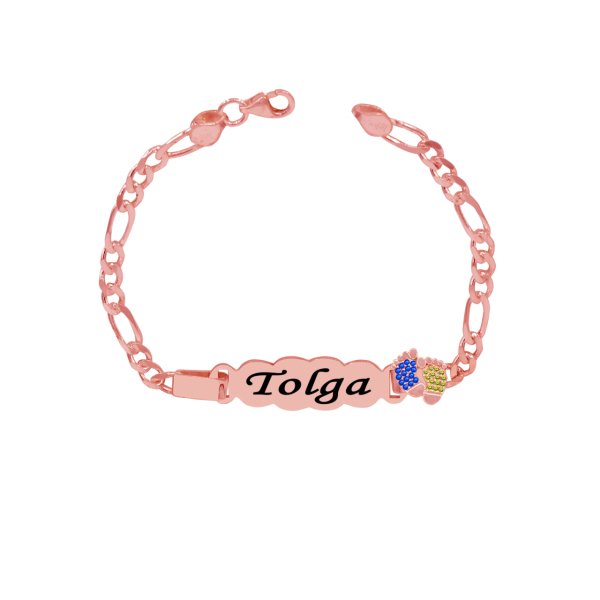 Gümüş Bulut Patikli İsimli Çocuk Bileklik