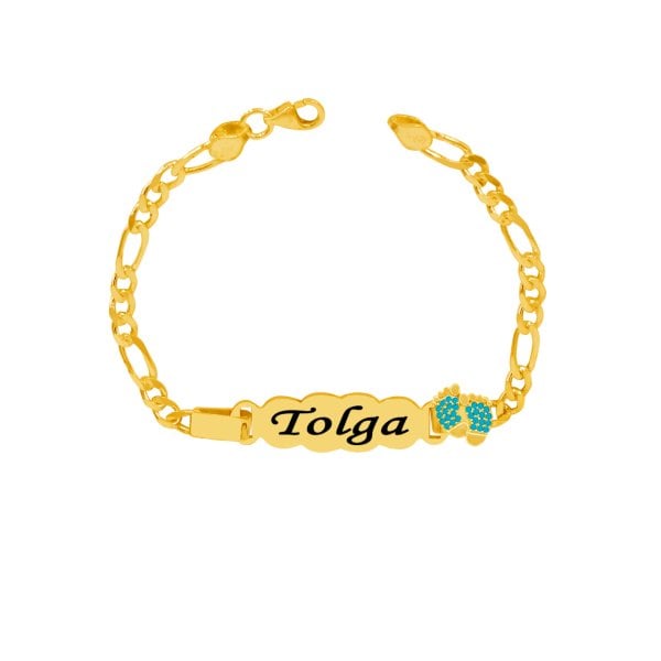 Gümüş Patikli İsimli Bebek Künye