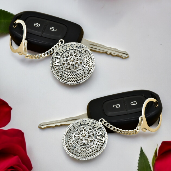 Gümüş Telkari İsimli Anahtarlık