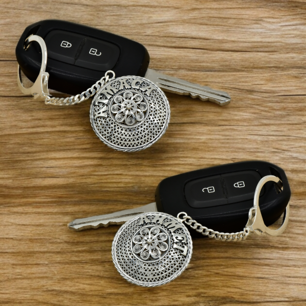 Gümüş Telkari İsimli Anahtarlık