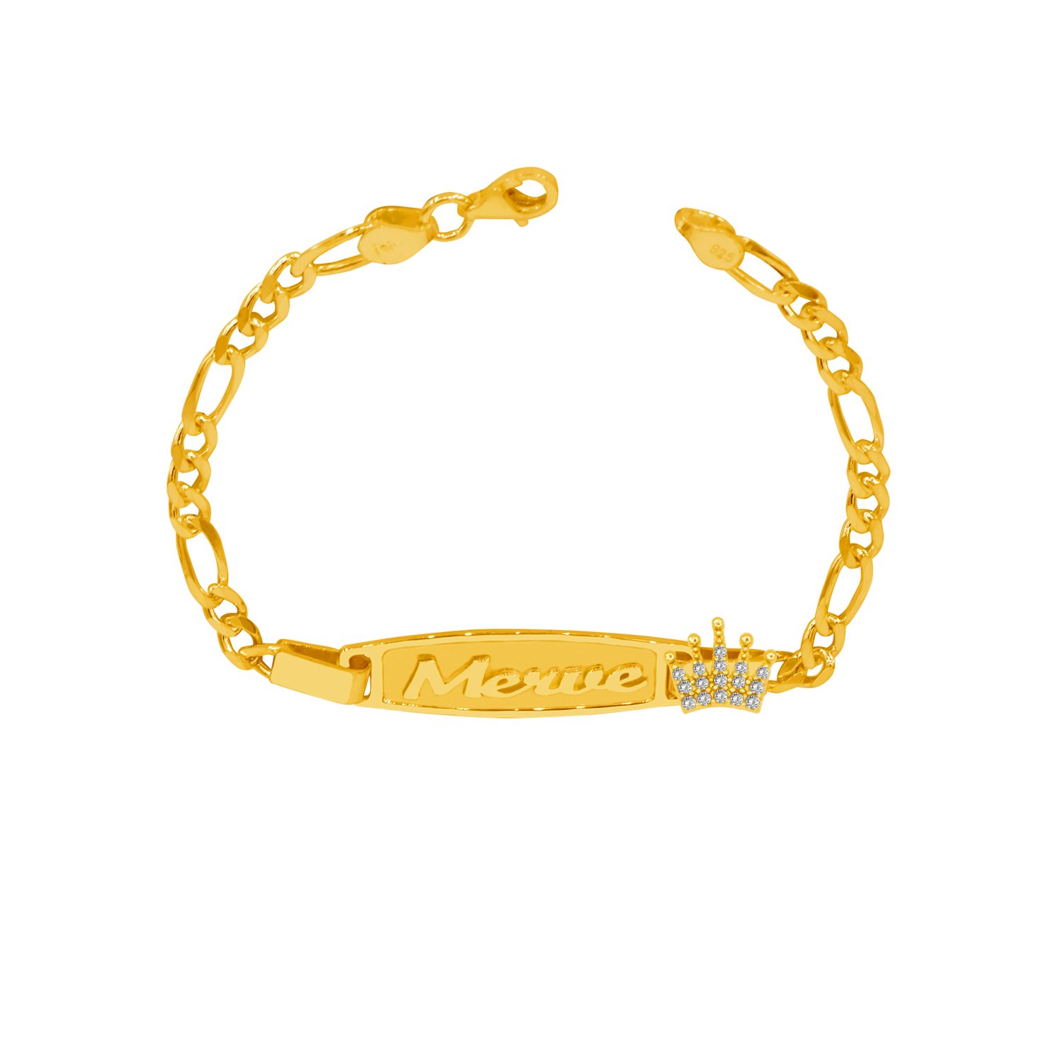 Gümüş Taçlı İsimli Çocuk Künye