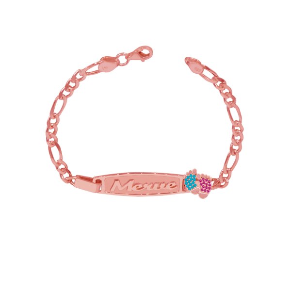 Gümüş Patikli Çocuk İsimli Bileklik