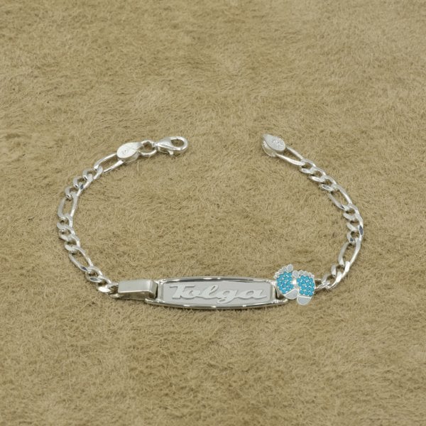 Gümüş İsimli Çocuk Bileklik