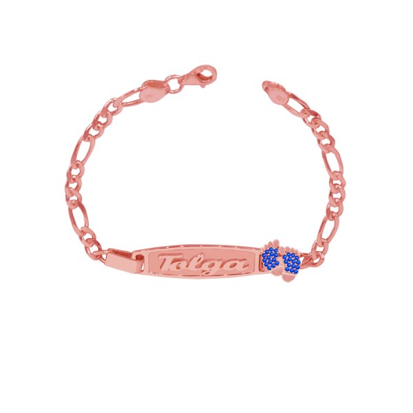 Gümüş İsimli Bebek Bileklik