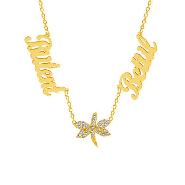 Gümüş Yusufçuk 2 İsimli Kolye