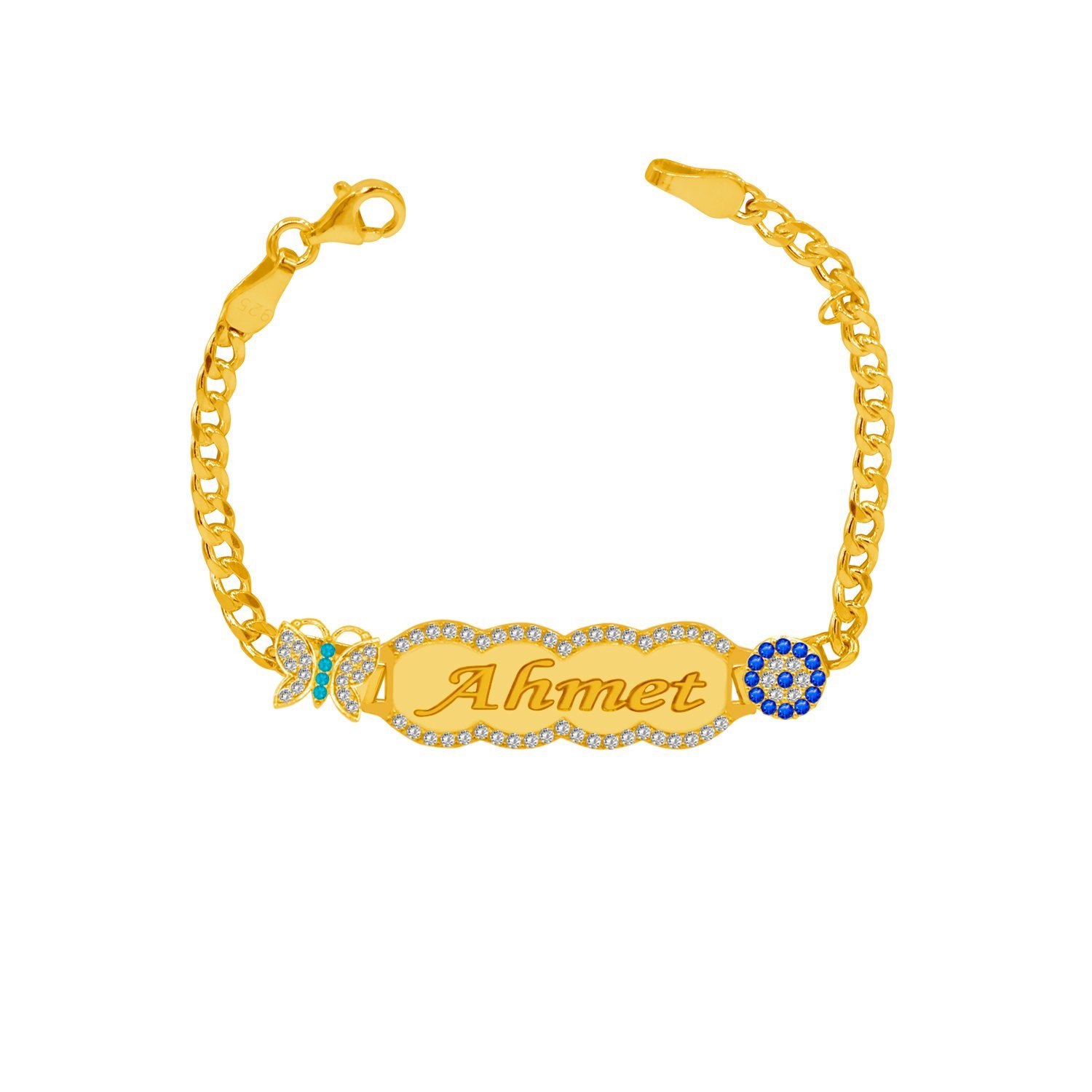 Gümüş İsimli Çocuk Künyesi