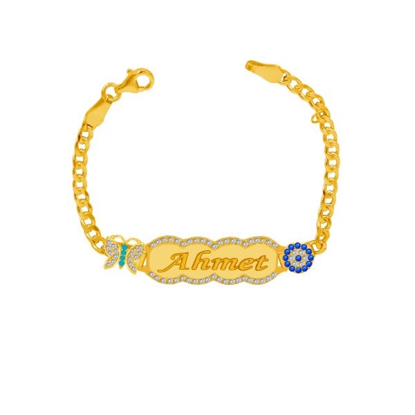 Gümüş İsimli Çocuk Künyesi