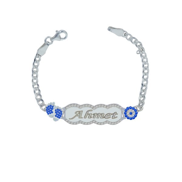 Gümüş Nazarlık İsimli Erkek Bebek Künyesi