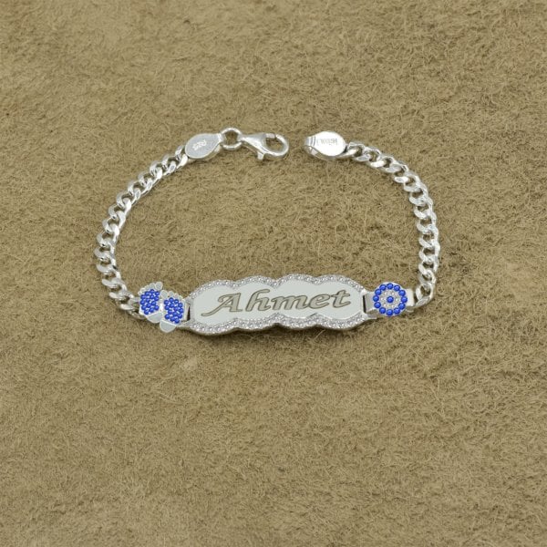 Gümüş Nazarlık İsimli Erkek Bebek Künyesi