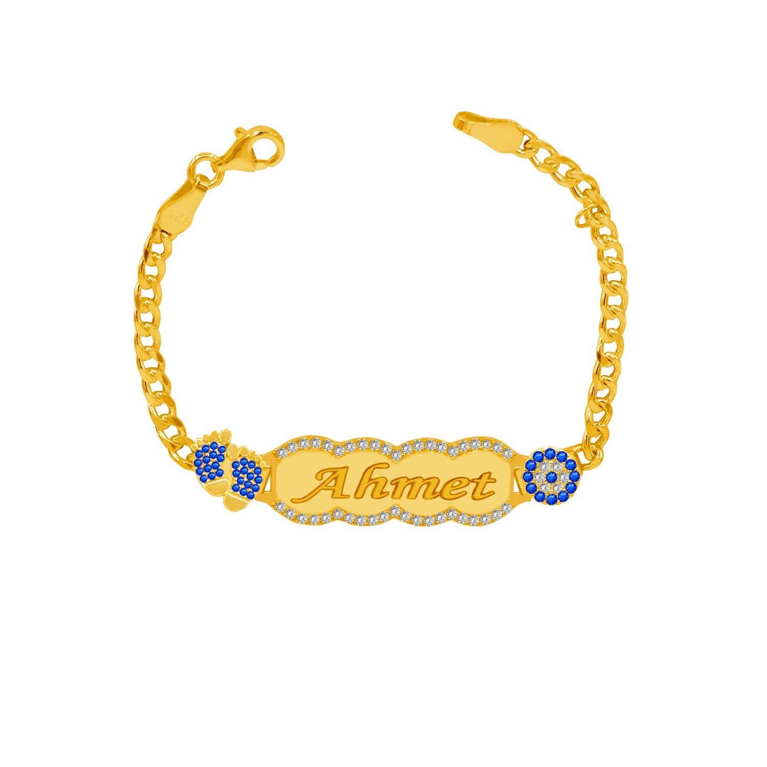 Gümüş Nazarlık İsimli Erkek Bebek Künyesi