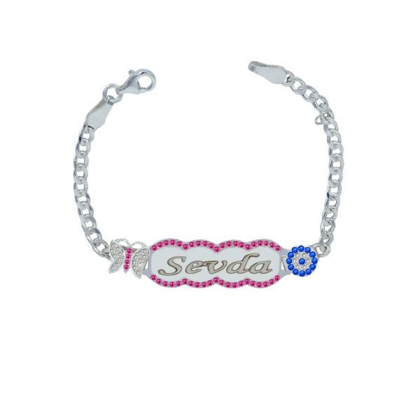 Gümüş İsimli Kız Çocuk Bileklik