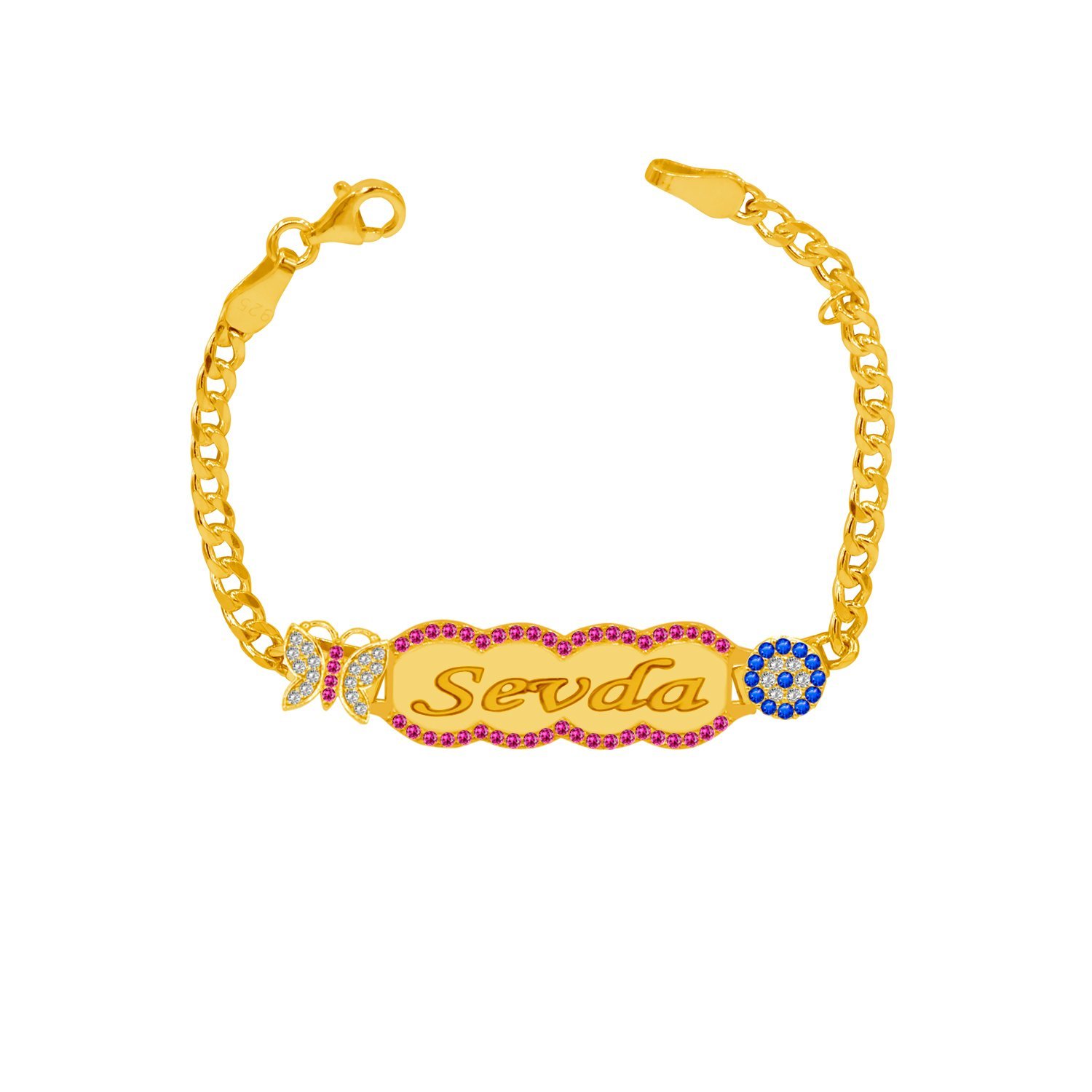 Gümüş İsimli Kız Çocuk Bileklik