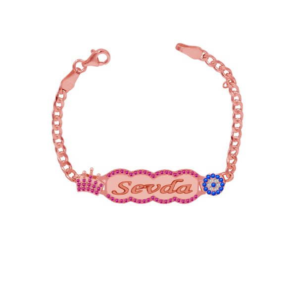 Gümüş İsimli Kız Bebek Bileklik