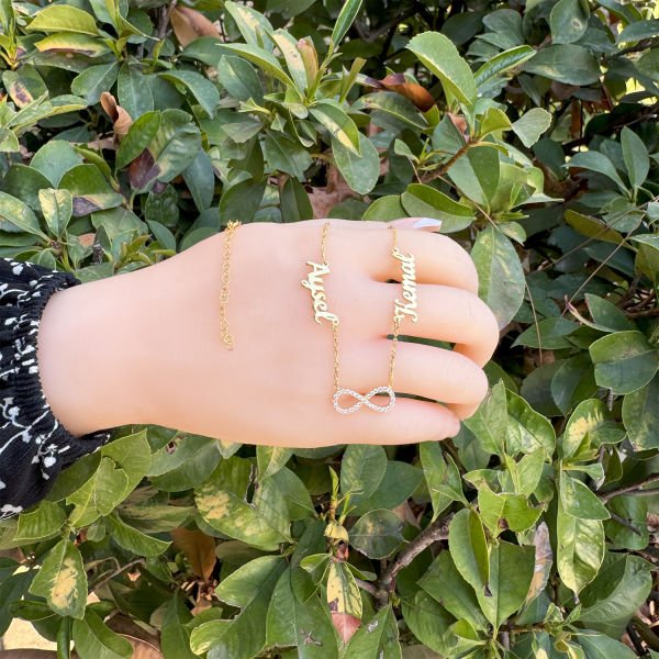 Gümüş Sonsuzluk 2 İsimli Kolye