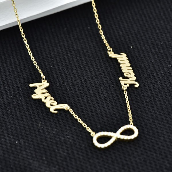 Gümüş Sonsuzluk 2 İsimli Kolye