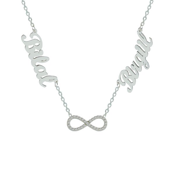 Gümüş Sonsuzluk 2 İsimli Kolye