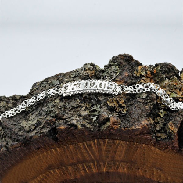 Gümüş Kişniş Telkari İsimli Bayan Bileklik