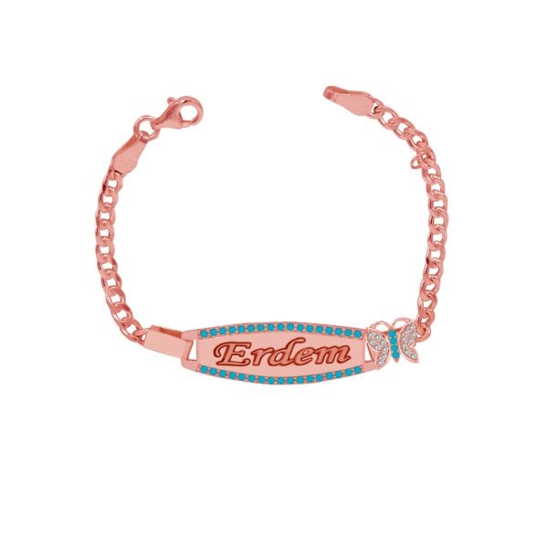 Gümüş İsimli Erkek Çocuk Bileklik