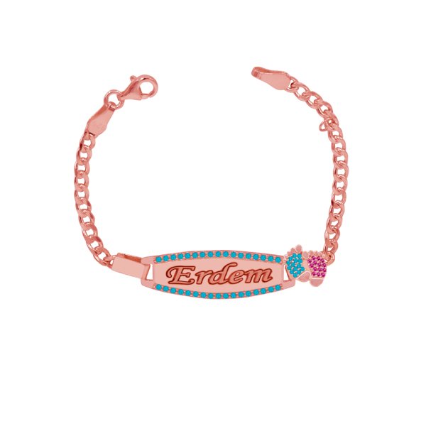 Gümüş İsimli Bebek Künyesi