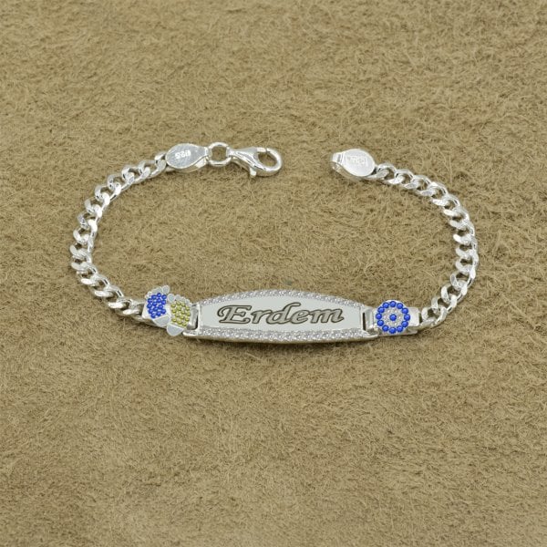 Gümüş Nazar Gözlü İsimli Bebek Künyesi