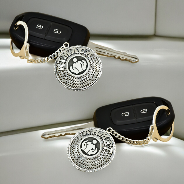 Gümüş Öğretmenler Günü Telkari İsimli Anahtarlık