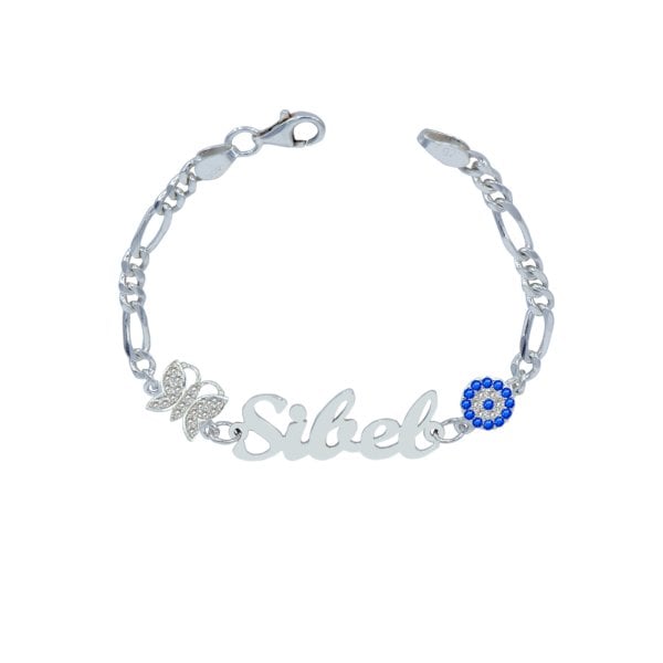 Gümüş İsimli Çocuk Bileklik