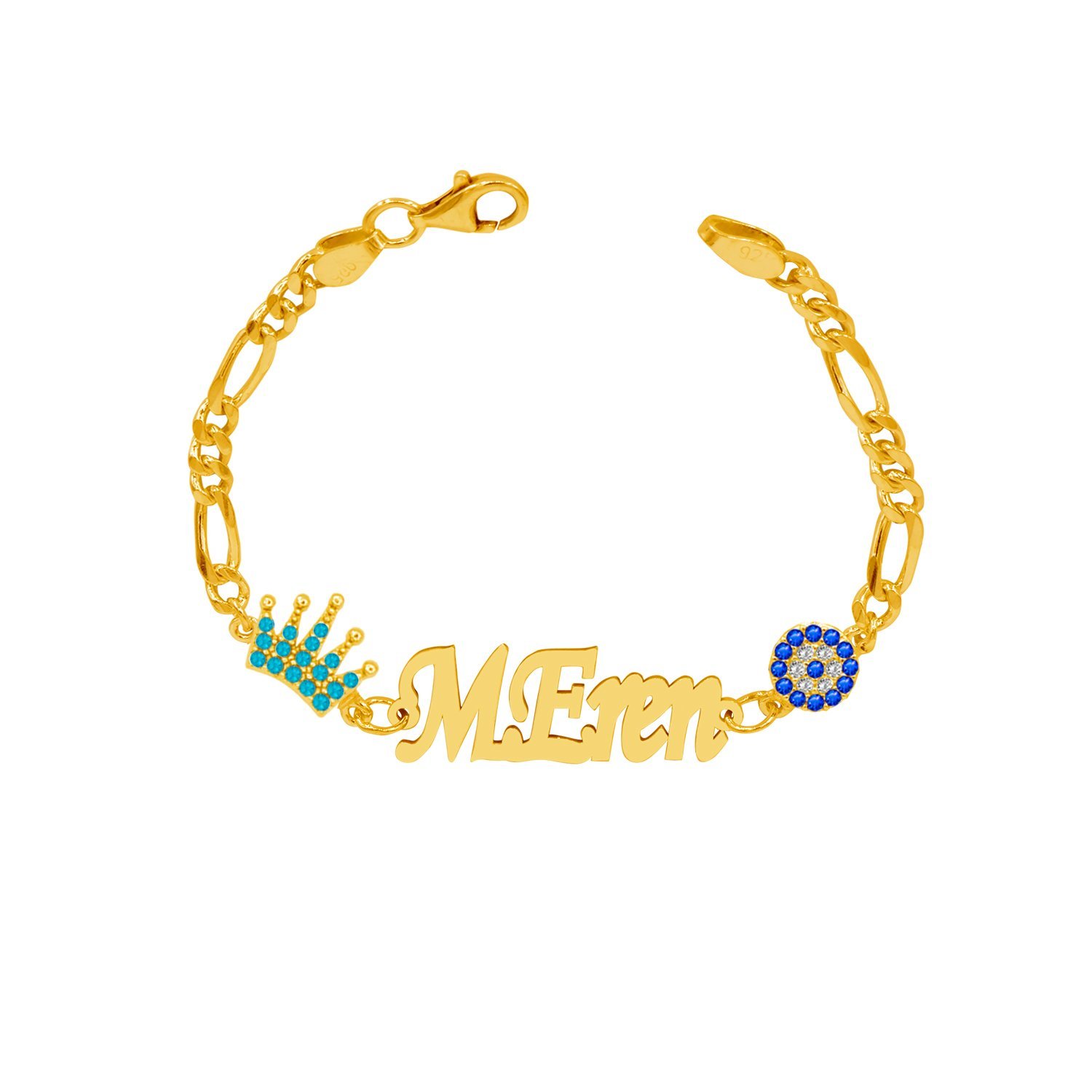 Gümüş İsimli Çocuk Bileklik