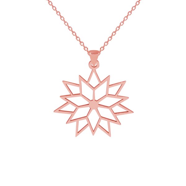 Gümüş Yıldız Kolye Modeli