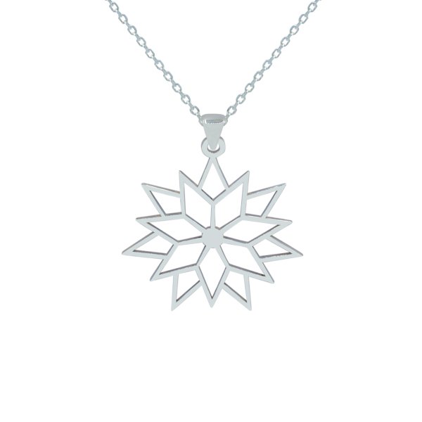 Gümüş Yıldız Kolye Modeli