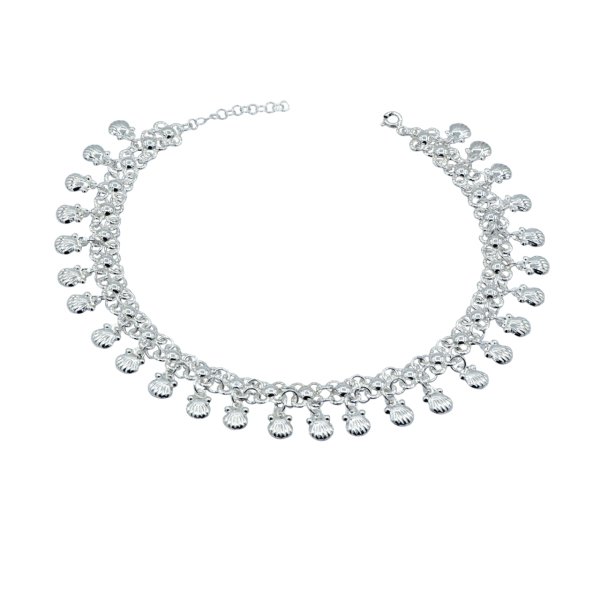 Gümüş Yöresel Sallantılı Halhal