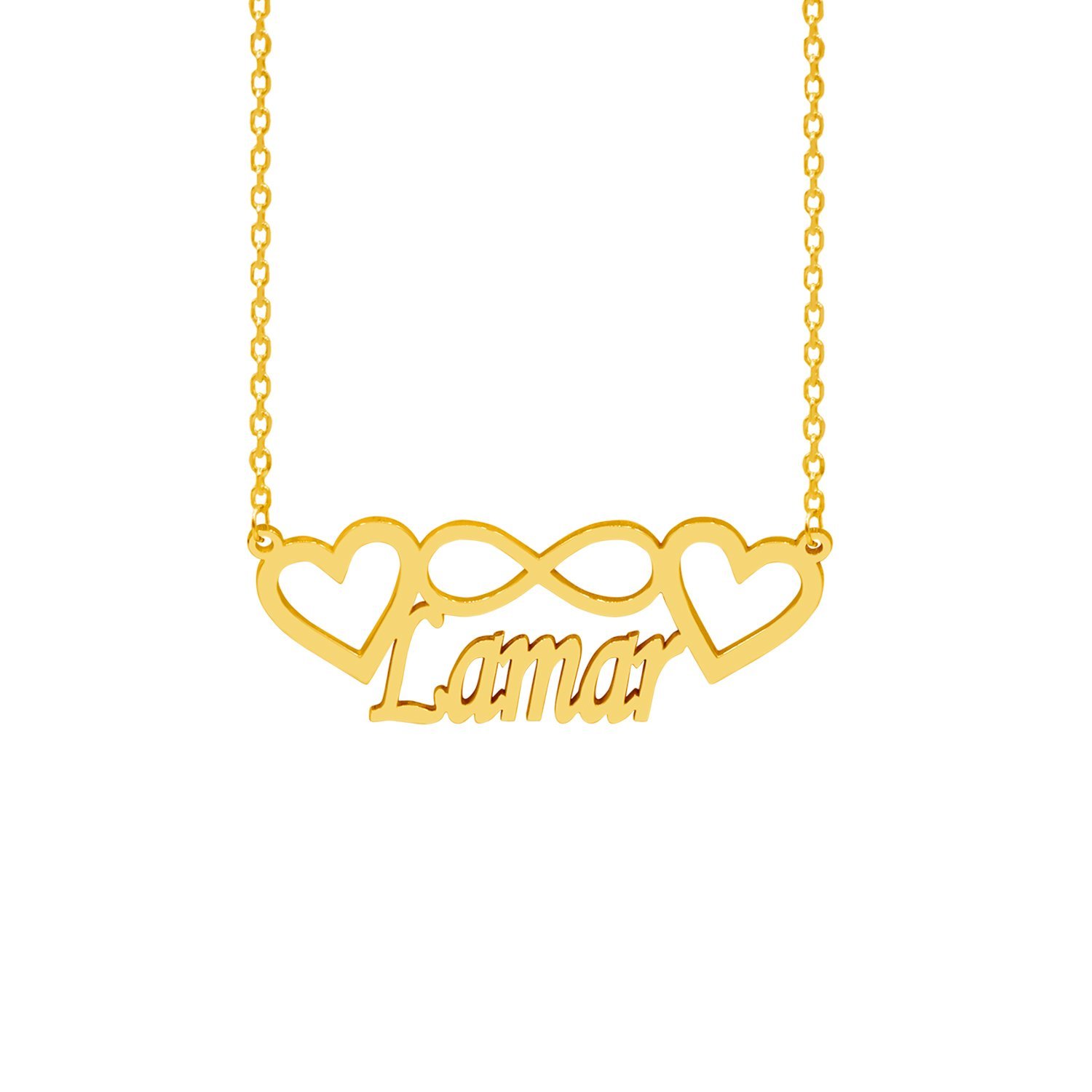 Gümüş Kalpli Sonsuzluk İsimli Kolye