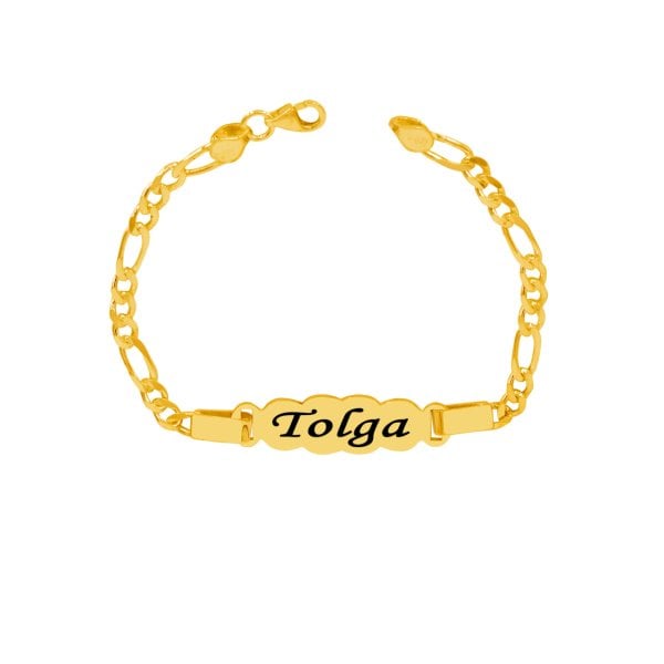 Gümüş İsimli Bebek Çocuk Bileklik