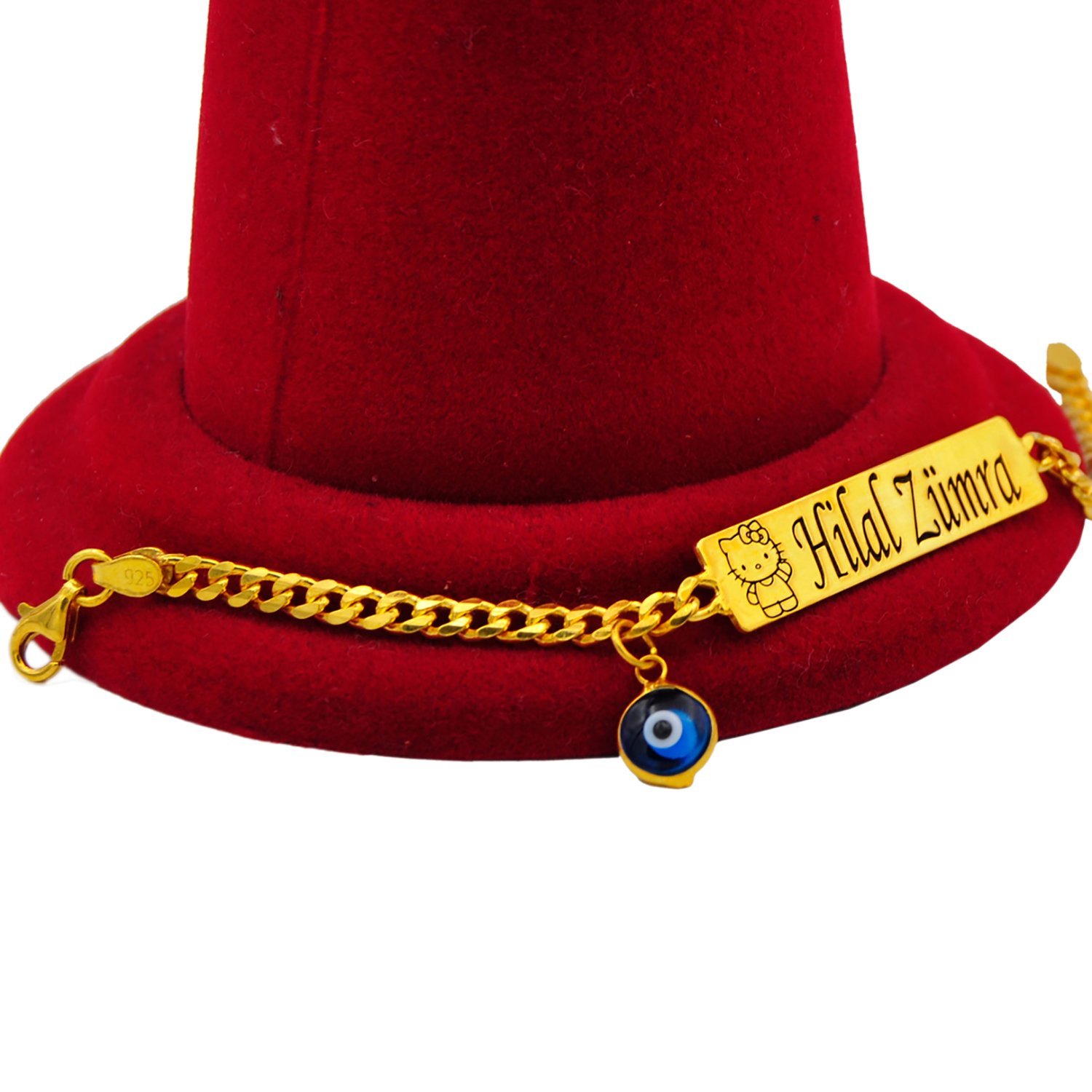 Gümüş Nazar Boncuklu İsimli Çocuk Künye