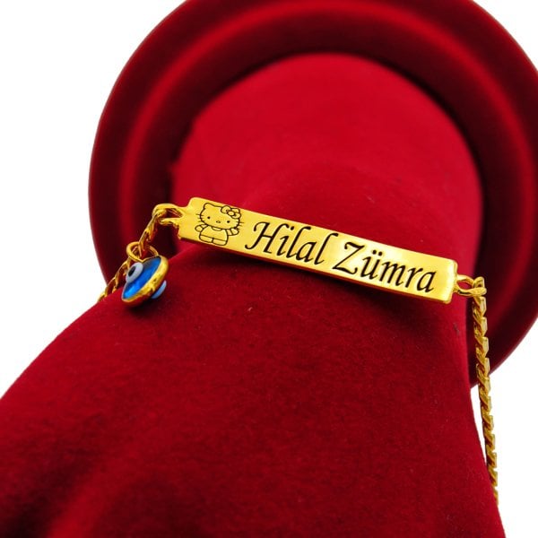 Gümüş Nazar Boncuklu İsimli Çocuk Künye