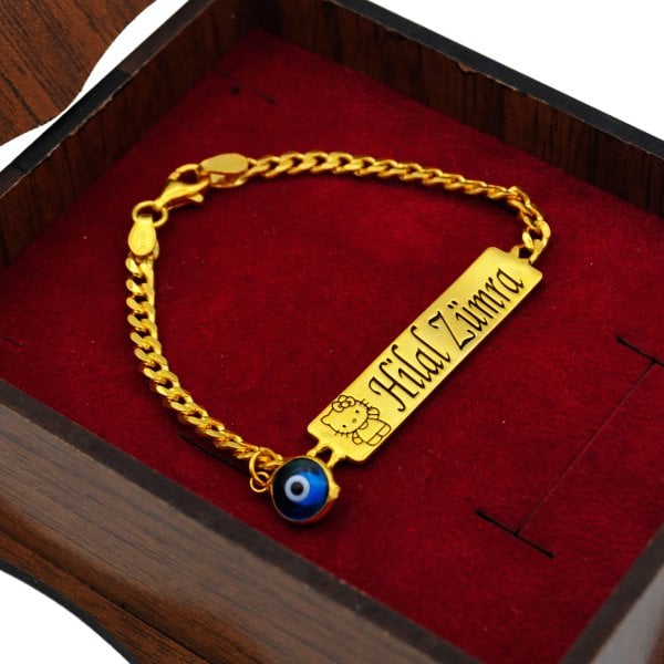 Gümüş Nazar Boncuklu İsimli Çocuk Künye