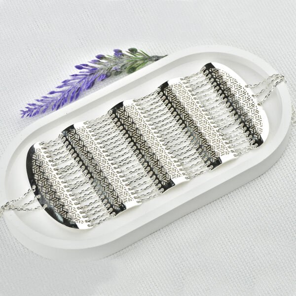 Gümüş Urfa Akıtma Bileklik