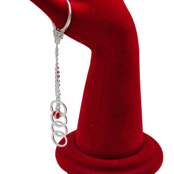 Gümüş Audi Armalı Anahtarlık