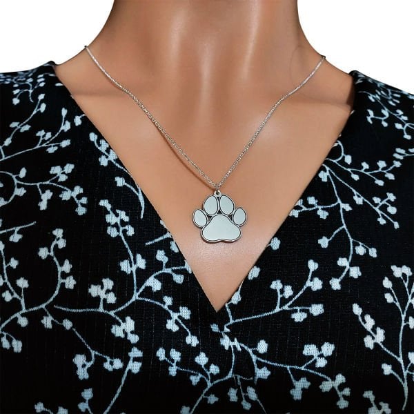 Gümüş Özel Tasarım Pati Kolye