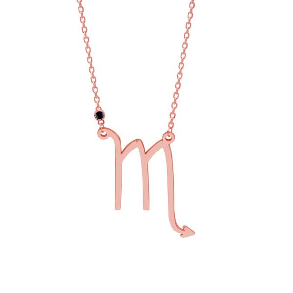 Gümüş Akrep Burcu Kolye