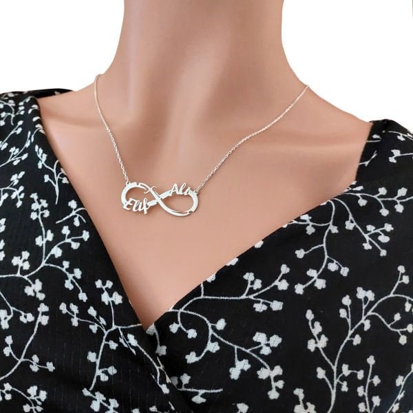 Gümüş Zülfikar Kılıçlı İsimli Kolye