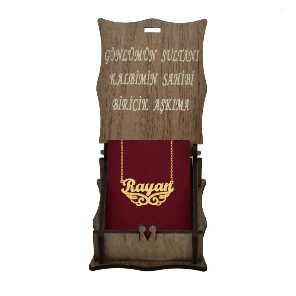 Gümüş Melek Kanadı İsimli Kolye