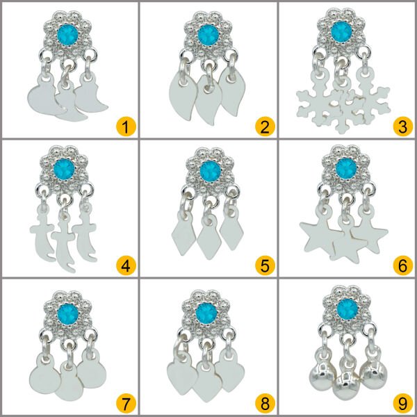 Gümüş Yıldız Sallantılı Yöresel Hızma