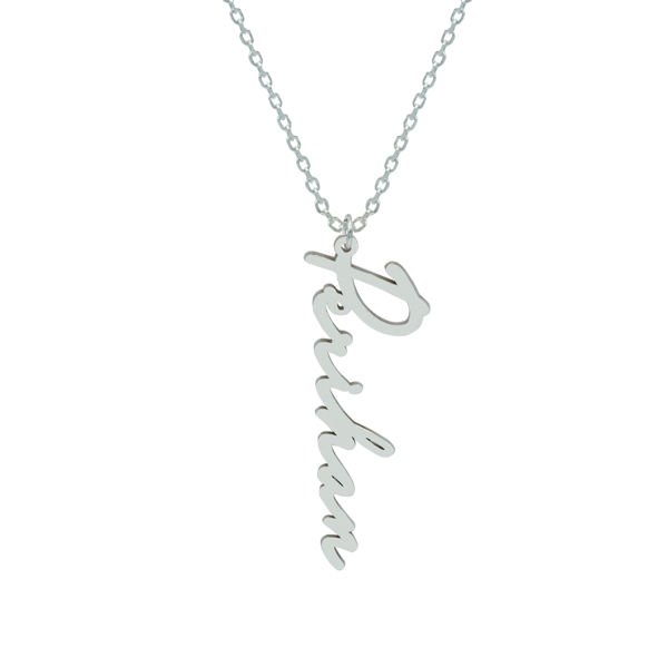 Gümüş İsimli İmza Kolye