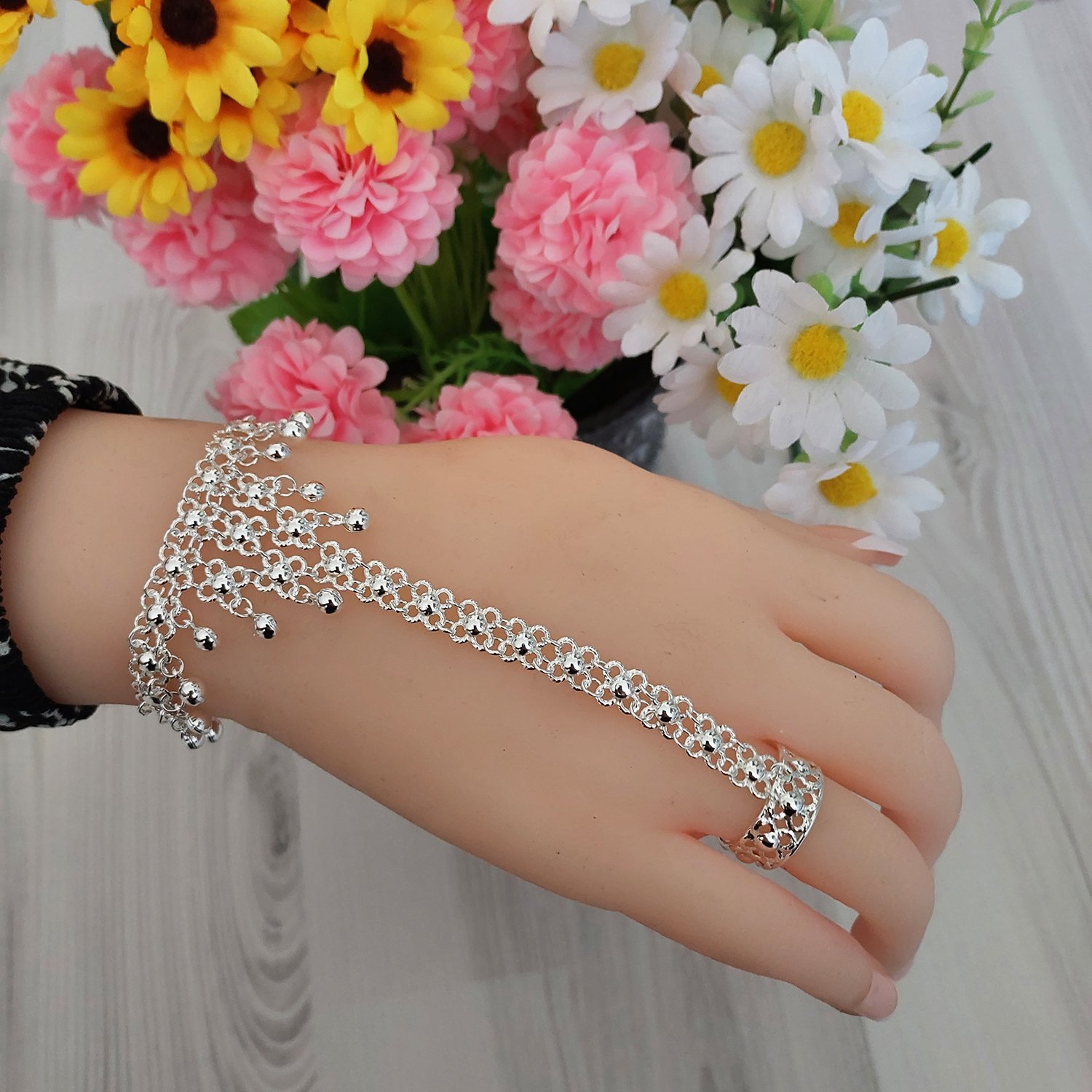 Gümüş Top Sallantılı Kişniş Telkari Yöresel Şahmeran