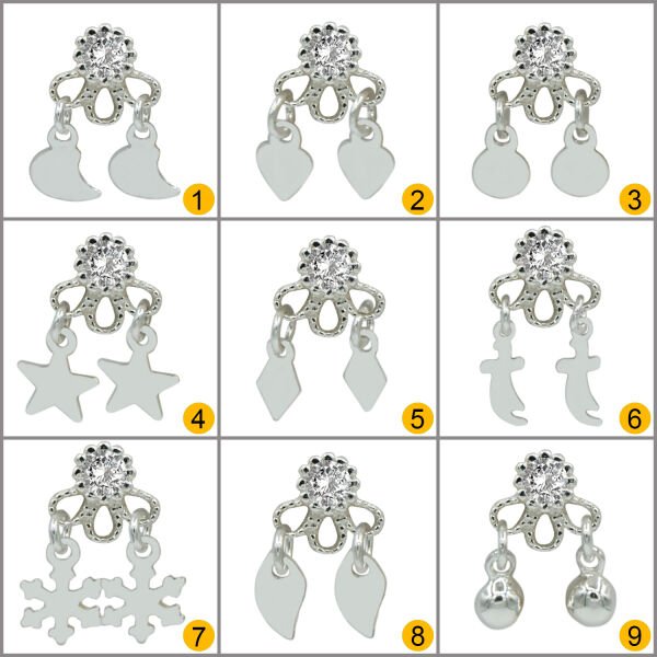 Gümüş Yöresel Beyaz Taşlı Hızma